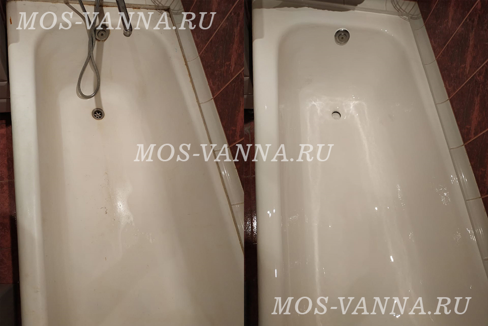 Реставрация ванны в Воскресенске