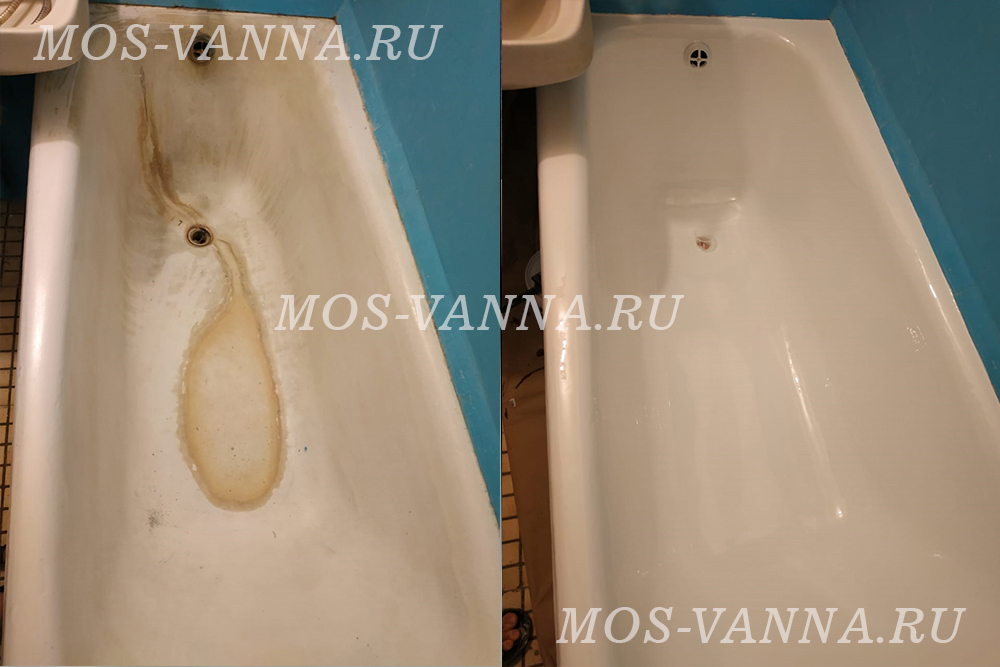 Реставрация ванны в Воскресенске
